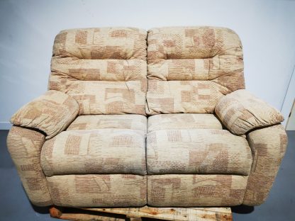Cream Fabric 2 Seater Sofa