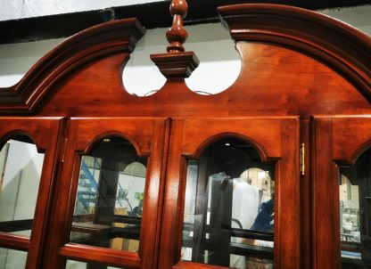 Large Vintage Cherry Wood Display Unit - Image 4