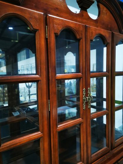 Large Vintage Cherry Wood Display Unit - Image 3