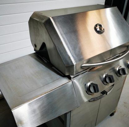Silver 4 Burner BBQ - Image 3