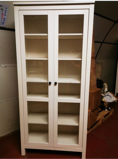 Ikea Hemnes Glass Door Display Cabinet