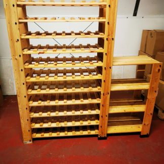 Large Wooden Wine Rack