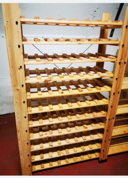 Large Wooden Wine Rack - Image 2