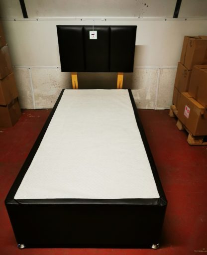 Sinlge Divan Bed with Matching Headboard
