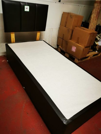 Sinlge Divan Bed with Matching Headboard - Image 3