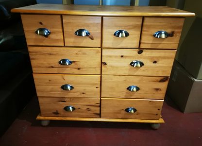 Antique 10 Drawer Unit