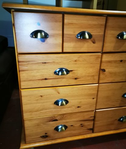 Antique 10 Drawer Unit - Image 4