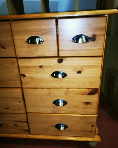 Antique 10 Drawer Unit - Image 5