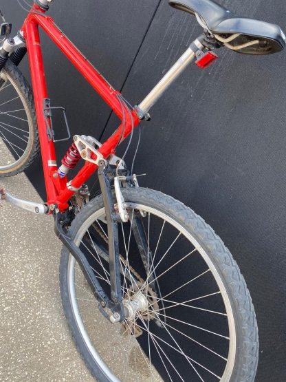 Red Raleigh Mountain Bike - Image 3