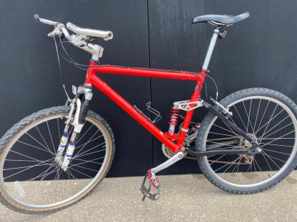 Red Raleigh Mountain Bike