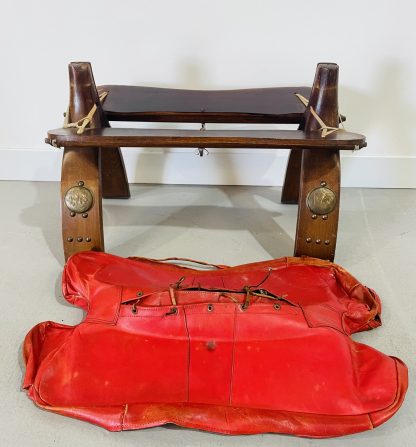 Vintage Egyptian Camel Saddle Stool