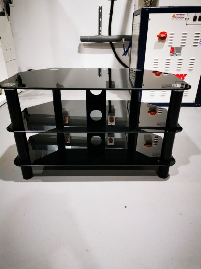 Black Glass TV Unit - Image 2
