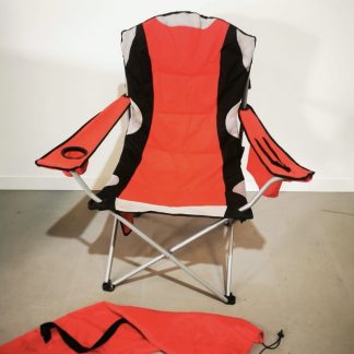 Large Red Camping Chair