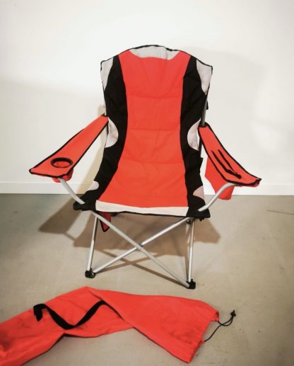 Large Red Camping Chair