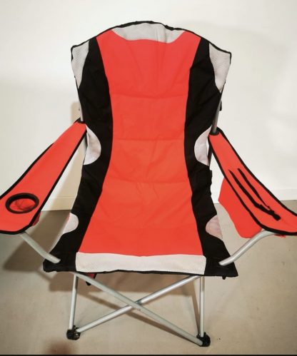 Large Red Camping Chair - Image 8