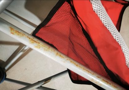 Large Red Camping Chair - Image 2