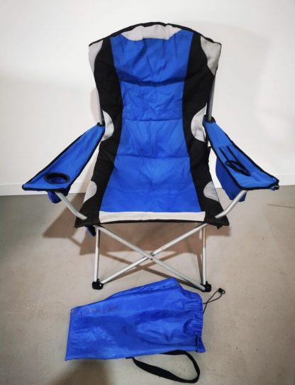 Large Blue Camping Chair