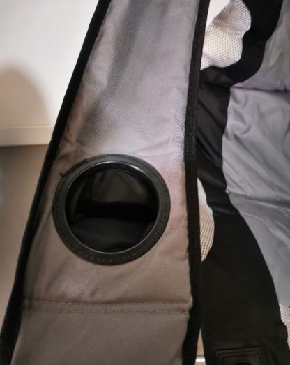 Large Black and Grey Camping Chair - Image 4