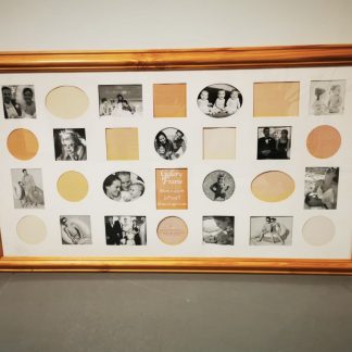 Wooden Photo Gallery Frame - 86cm x 45cm (18" x 34")
