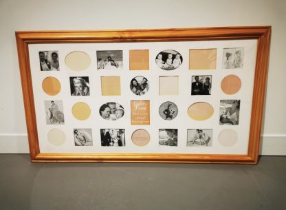 Wooden Photo Gallery Frame - 86cm x 45cm (18" x 34")