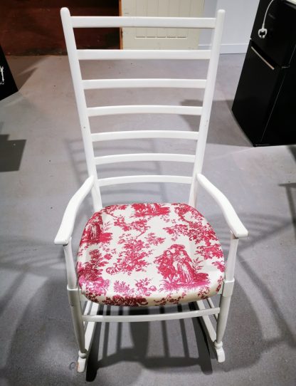 White Rocking Chair