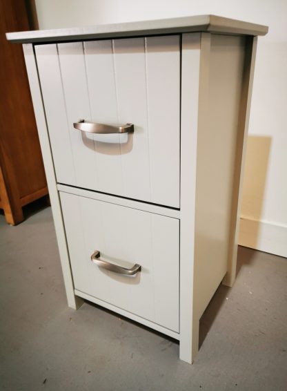 Grey Two  Drawer Unit - Image 3