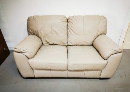 Grey/Cream 2 Seater Sofa - Image 3