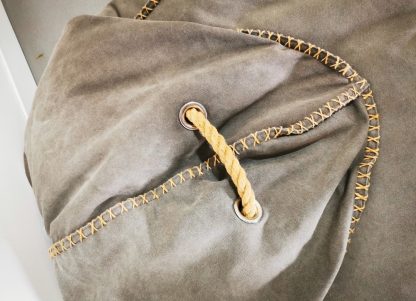 Khaki Canvas Bean Bag - Image 3