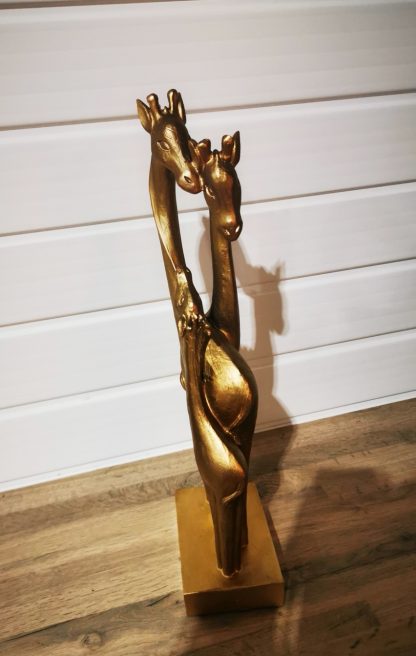 Gold Giraffe Ornament - Image 2