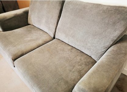 Grey 3 Seater Sofa Bed - Image 3
