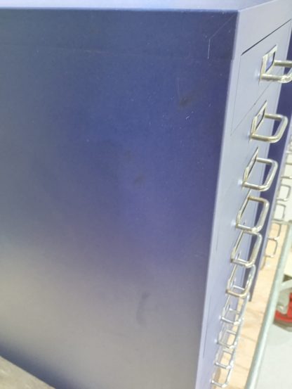3x Bisley 10 Drawer Blue Filing Cabinets - Image 5