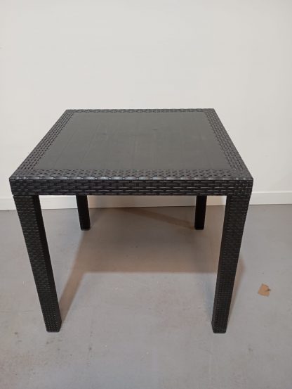 Plastic Rattan Effect Table