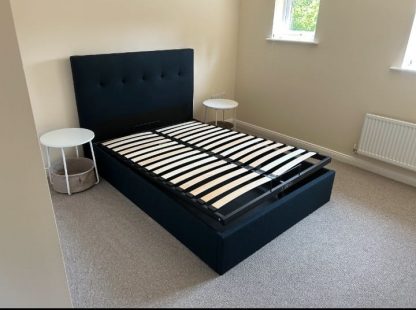 Blue Ottoman Bed