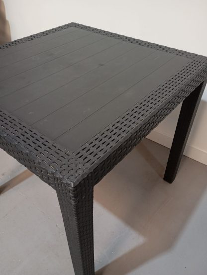 Plastic Rattan Effect Table - Image 3