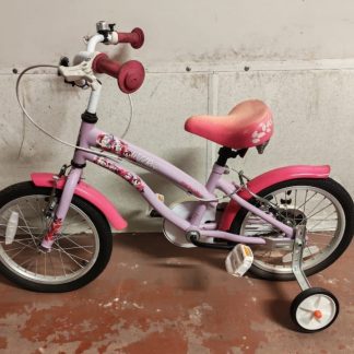 Purple Bike With Stabilisers