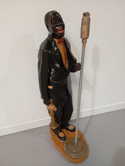Male Jazz Singer Figurine