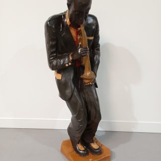 Male Jazz Singer Figurine