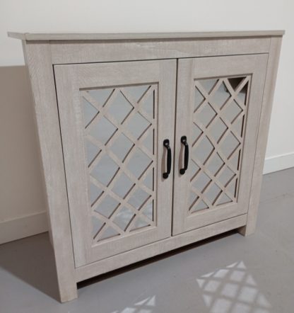 Grey Mirrored Sideboard - Image 2