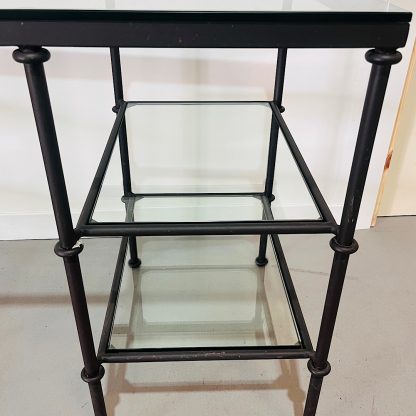 Glass & Metal Desk - Image 3
