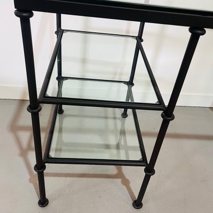 Glass & Metal Desk - Image 2