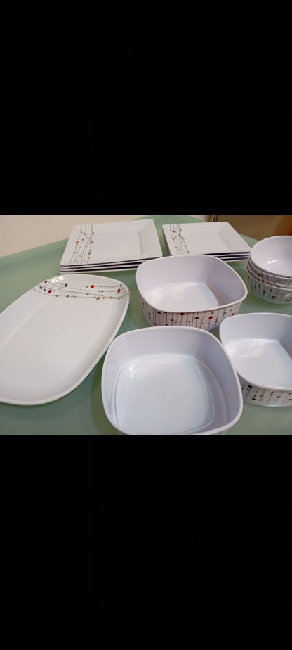 Melamine Serving Set