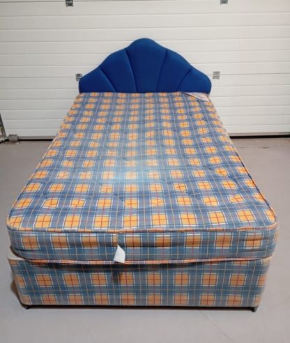 Blue Divan Small Double Bed
