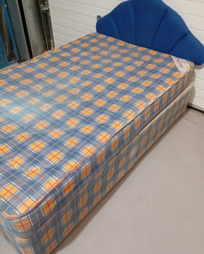 Blue Divan Small Double Bed - Image 4