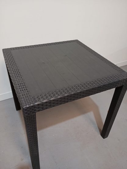 Plastic Rattan Effect Table - Image 2