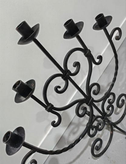 Black Ornamental Candelabra - Image 3