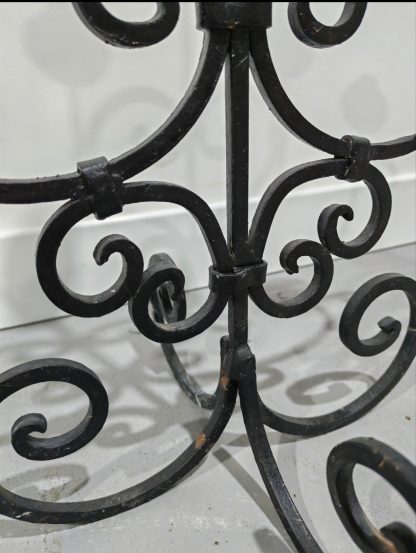 Black Ornamental Candelabra - Image 2