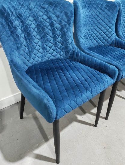 Blue Dining Chairs(4) - Image 3