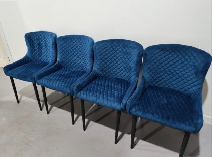 Blue Dining Chairs(4)