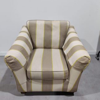 Striped Armchair