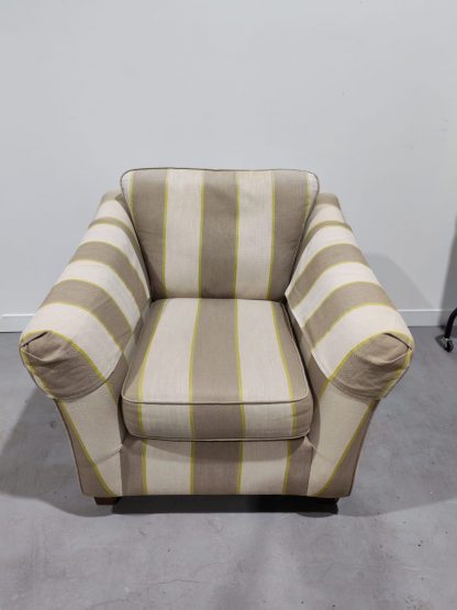 Striped Armchair